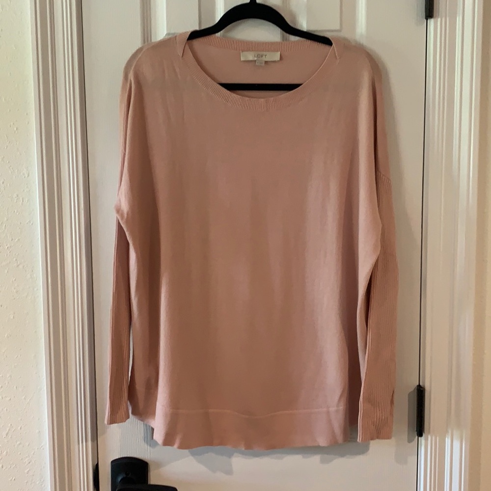 LOFT M oversized sweater